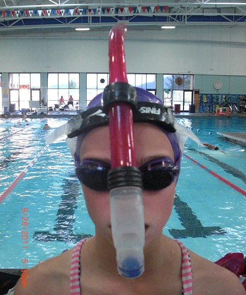 Finis snorkel front view